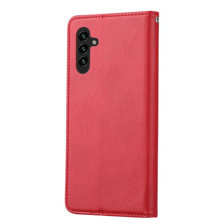 For Samsung Galaxy S26+ 5G Knead Skin Texture Flip Leather Phone Case