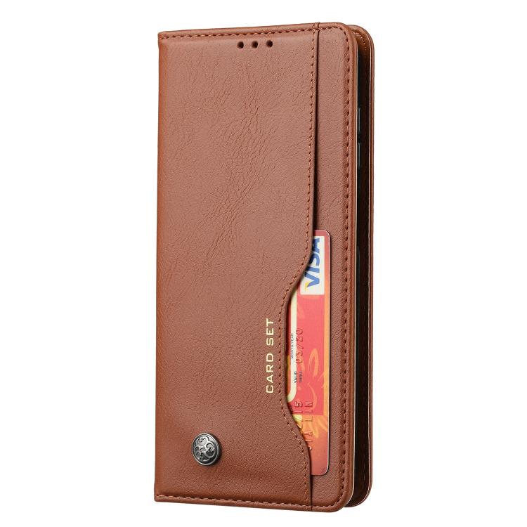For Samsung Galaxy S26+ 5G Knead Skin Texture Flip Leather Phone Case