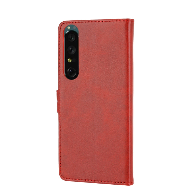 For Sony Xperia 5 VI Embossed Happy Cat Pattern Flip Leather Phone Case