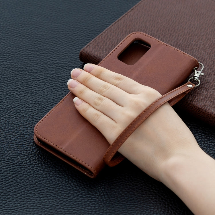 For Oppo A72 / A52 / A92 Retro Lambskin Texture Pure Color Horizontal Flip PU Leather Case with Holder & Card Slots & Wallet & Lanyard