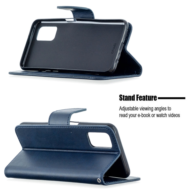 For Oppo A72 / A52 / A92 Retro Lambskin Texture Pure Color Horizontal Flip PU Leather Case with Holder & Card Slots & Wallet & Lanyard