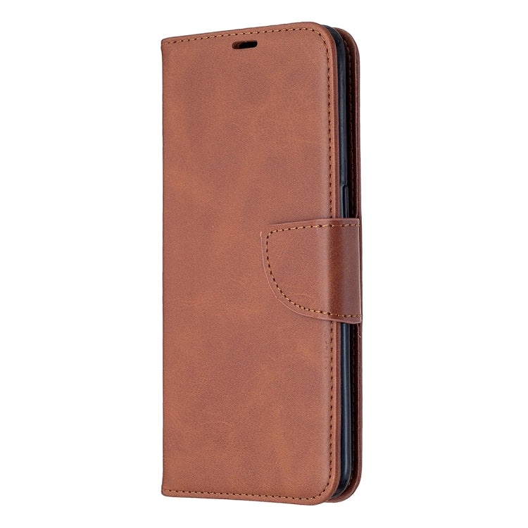 For Oppo A31 (2020) / A81 Retro Lambskin Texture Pure Color Horizontal Flip PU Leather Case with Holder & Card Slots & Wallet & Lanyard