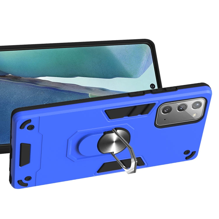 For Samsung Galaxy Note20 2 in 1 Armour Series PC + TPU Protective Case with Ring Holder