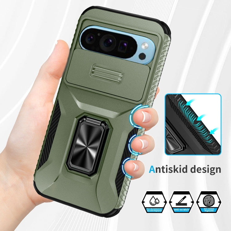 For Google Pixel 10 / 10 Pro / 9 / 9 Pro Sliding Camshield Holder Phone Case
