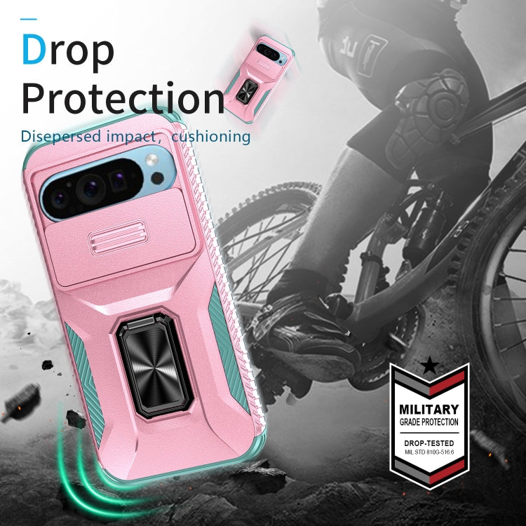 For Google Pixel 10 / 10 Pro / 9 / 9 Pro Sliding Camshield Holder Phone Case