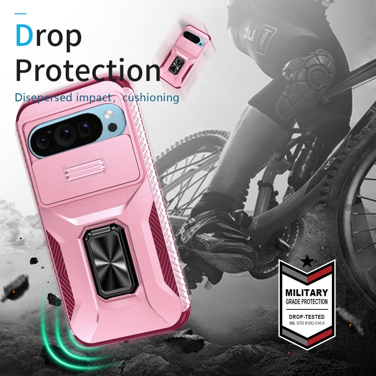 For Google Pixel 10 / 10 Pro / 9 / 9 Pro Sliding Camshield Holder Phone Case