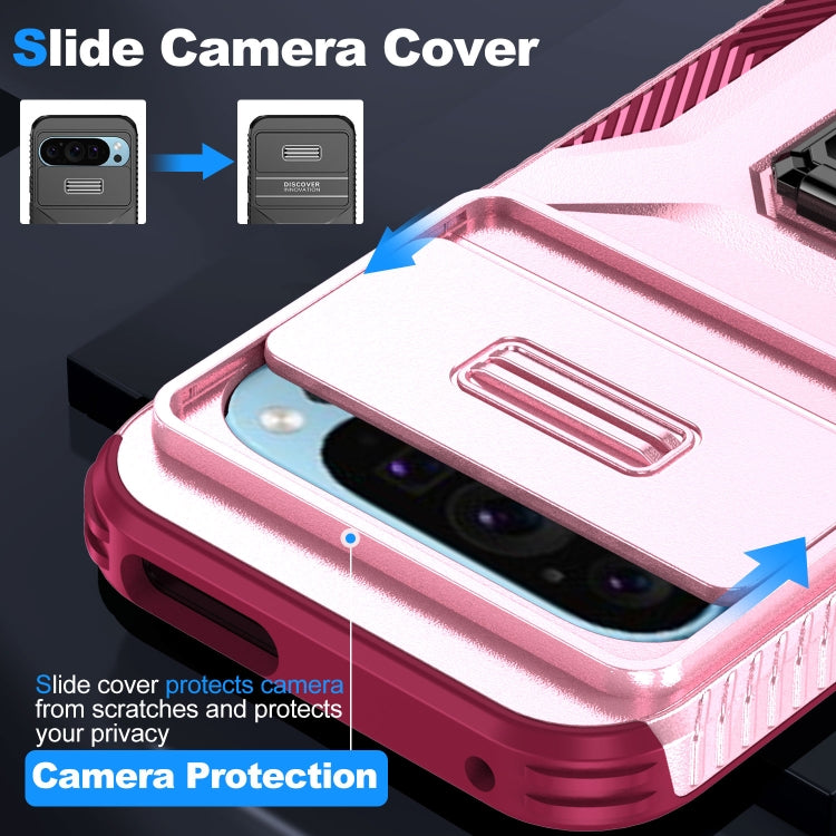For Google Pixel 10 / 10 Pro / 9 / 9 Pro Sliding Camshield Holder Phone Case