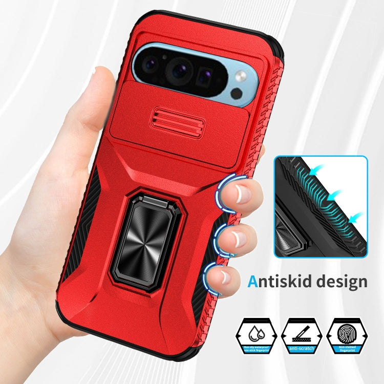 For Google Pixel 10 / 10 Pro / 9 / 9 Pro Sliding Camshield Holder Phone Case