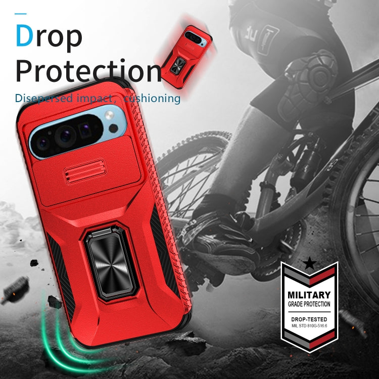 For Google Pixel 10 / 10 Pro / 9 / 9 Pro Sliding Camshield Holder Phone Case