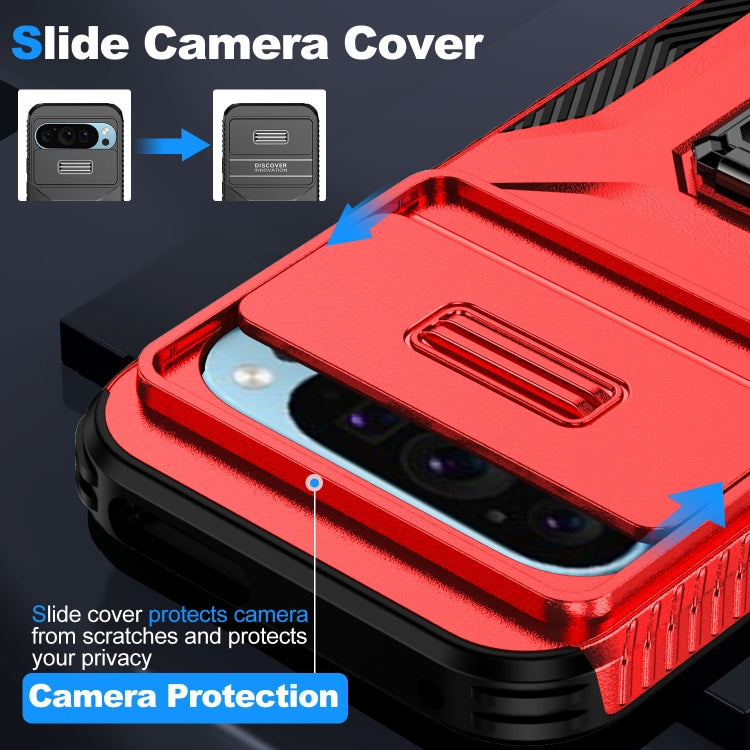 For Google Pixel 10 / 10 Pro / 9 / 9 Pro Sliding Camshield Holder Phone Case