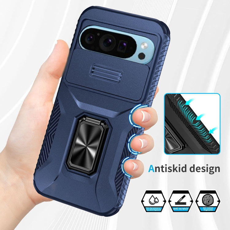 For Google Pixel 10 / 10 Pro / 9 / 9 Pro Sliding Camshield Holder Phone Case