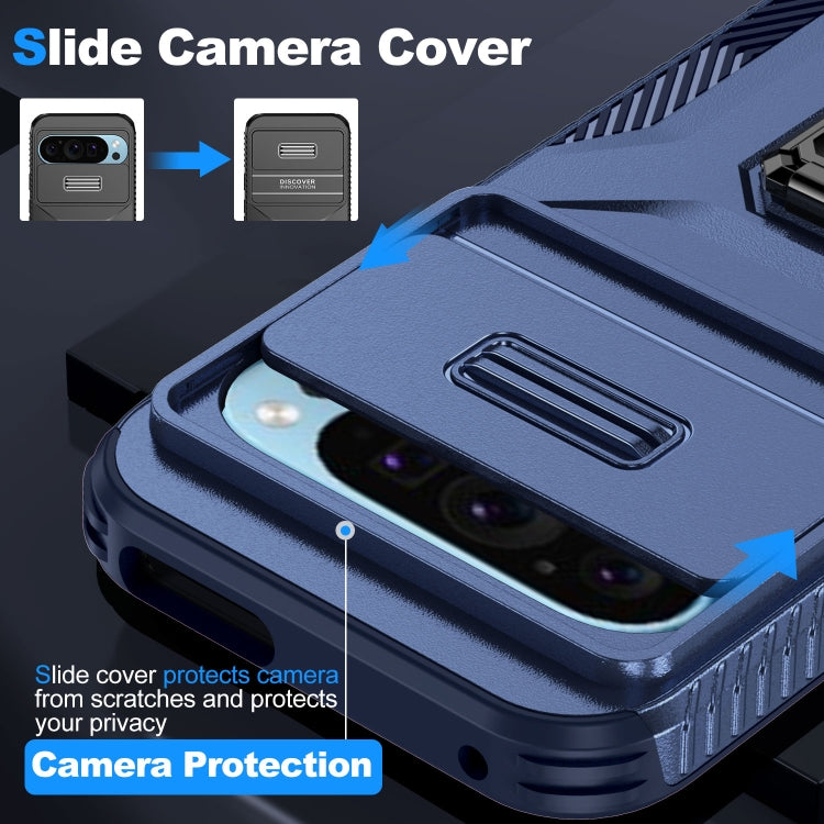 For Google Pixel 10 / 10 Pro / 9 / 9 Pro Sliding Camshield Holder Phone Case
