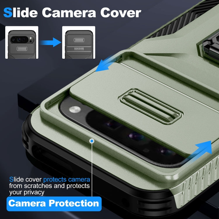 For Google Pixel 9 Pro XL Sliding Camshield Holder Phone Case