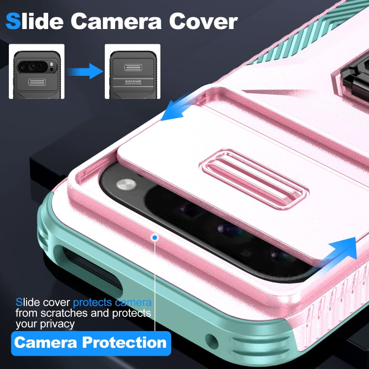 For Google Pixel 9 Pro XL Sliding Camshield Holder Phone Case