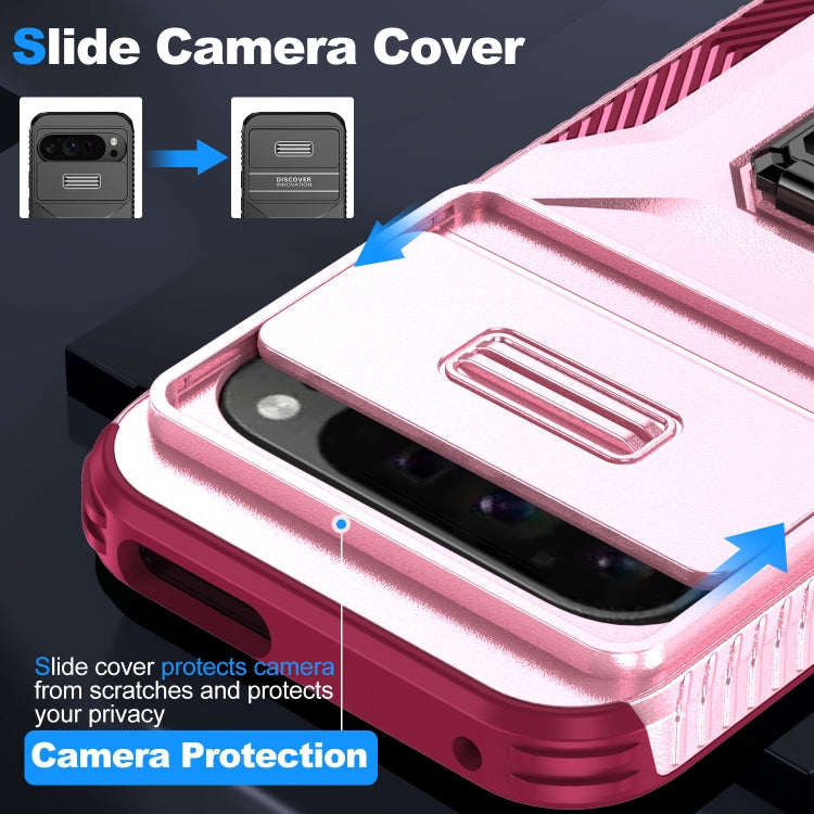 For Google Pixel 9 Pro XL Sliding Camshield Holder Phone Case