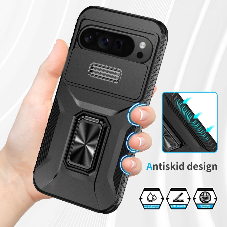 For Google Pixel 9 Pro XL Sliding Camshield Holder Phone Case