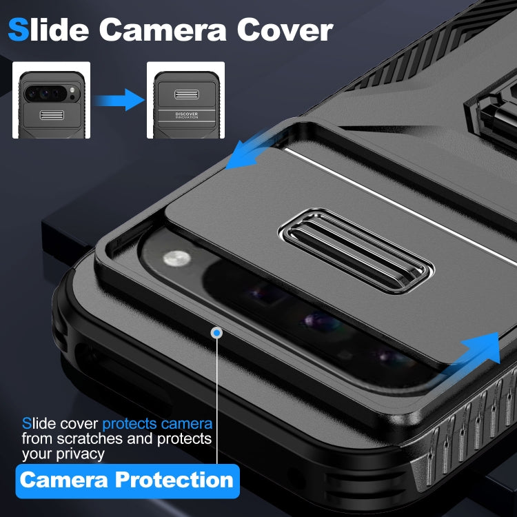 For Google Pixel 9 Pro XL Sliding Camshield Holder Phone Case