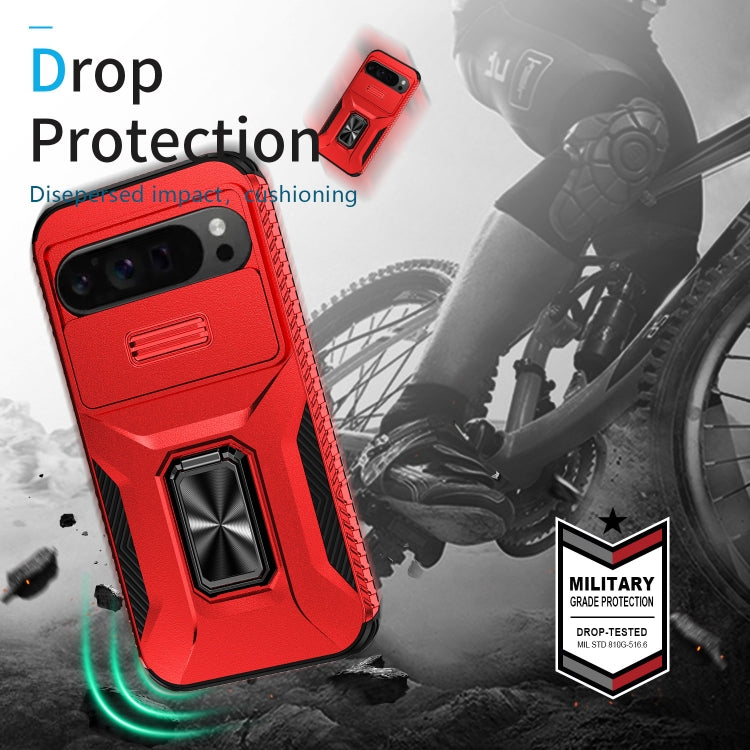 For Google Pixel 9 Pro XL Sliding Camshield Holder Phone Case