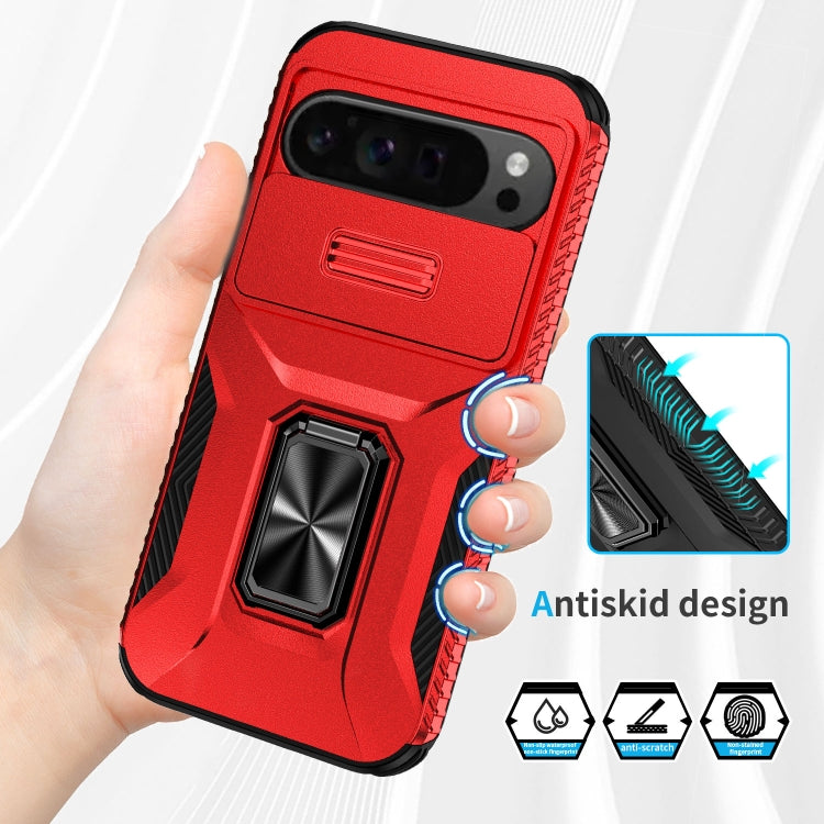 For Google Pixel 9 Pro XL Sliding Camshield Holder Phone Case