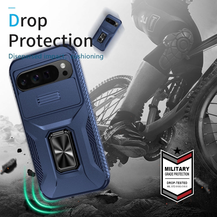 For Google Pixel 9 Pro XL Sliding Camshield Holder Phone Case