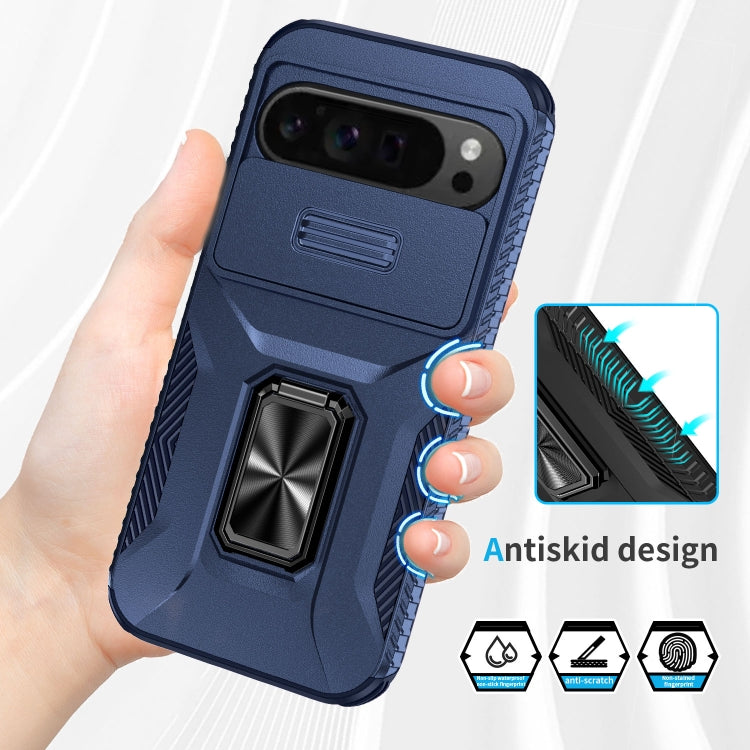 For Google Pixel 9 Pro XL Sliding Camshield Holder Phone Case