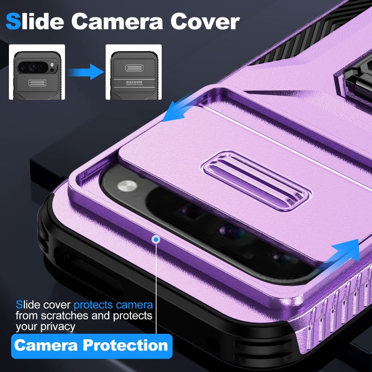 For Google Pixel 9 Pro XL Sliding Camshield Holder Phone Case