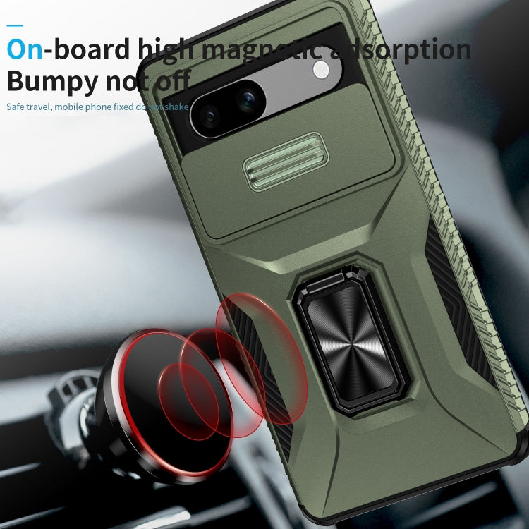 For Google Pixel 7a Sliding Camshield Holder Phone Case
