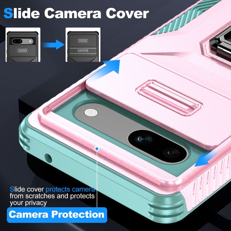 For Google Pixel 7a Sliding Camshield Holder Phone Case
