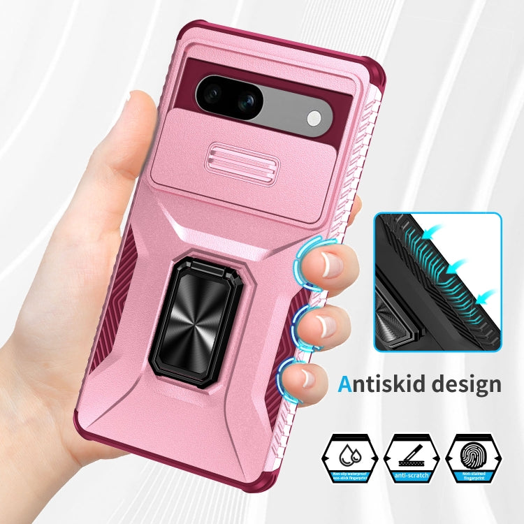 For Google Pixel 7a Sliding Camshield Holder Phone Case