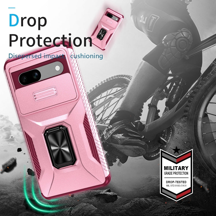 For Google Pixel 7a Sliding Camshield Holder Phone Case