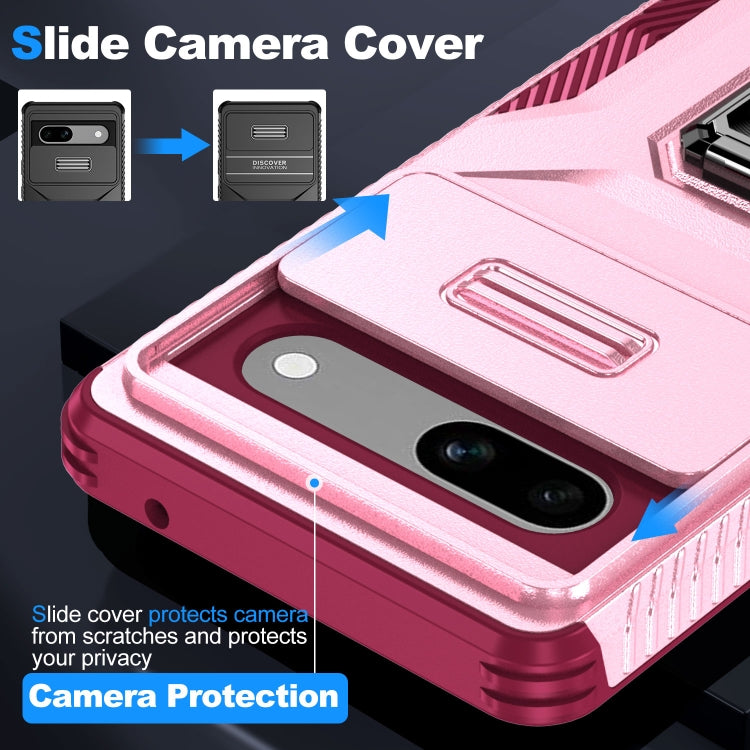 For Google Pixel 7a Sliding Camshield Holder Phone Case