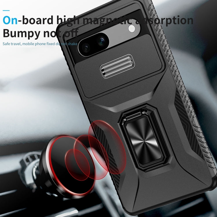 For Google Pixel 7a Sliding Camshield Holder Phone Case