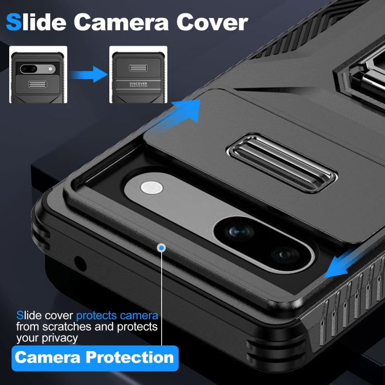 For Google Pixel 7a Sliding Camshield Holder Phone Case