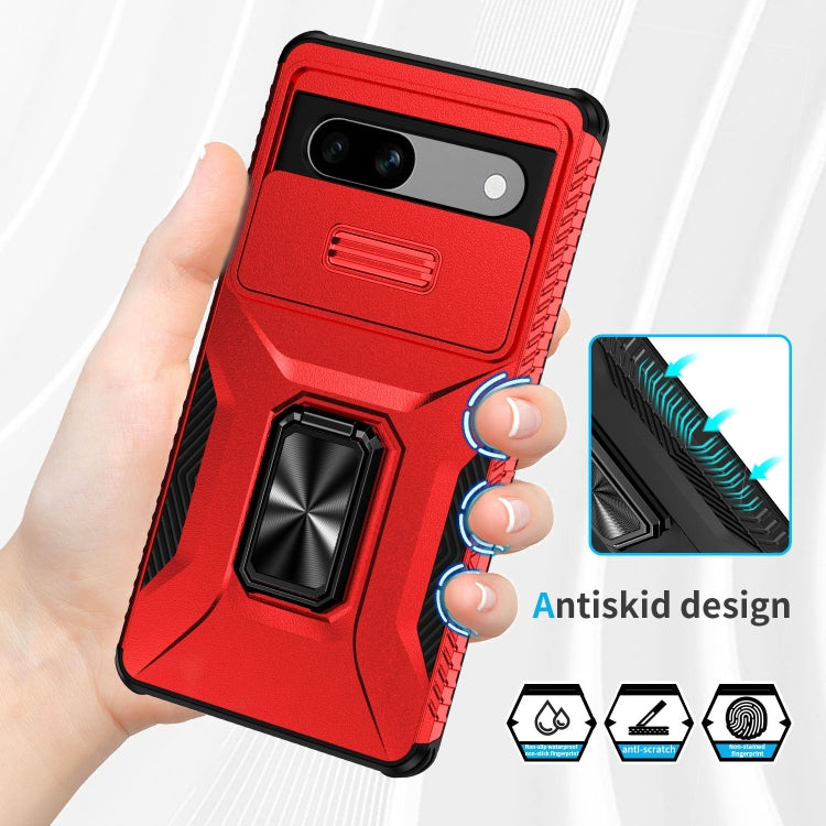 For Google Pixel 7a Sliding Camshield Holder Phone Case