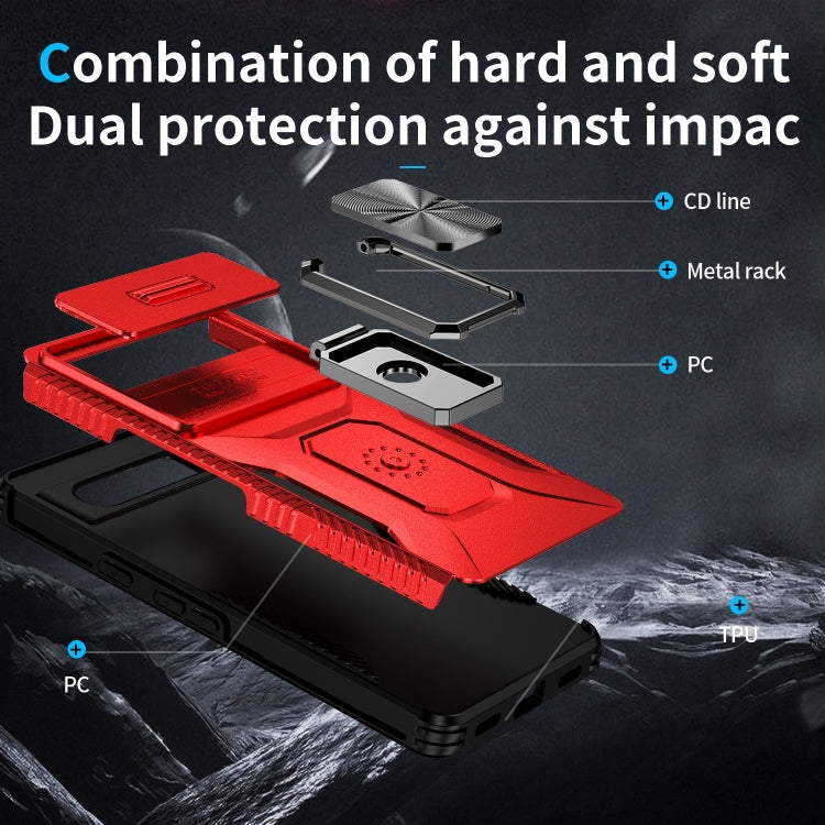 For Google Pixel 7a Sliding Camshield Holder Phone Case