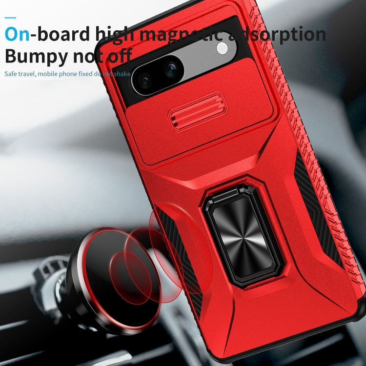For Google Pixel 7a Sliding Camshield Holder Phone Case