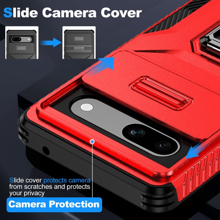 For Google Pixel 7a Sliding Camshield Holder Phone Case