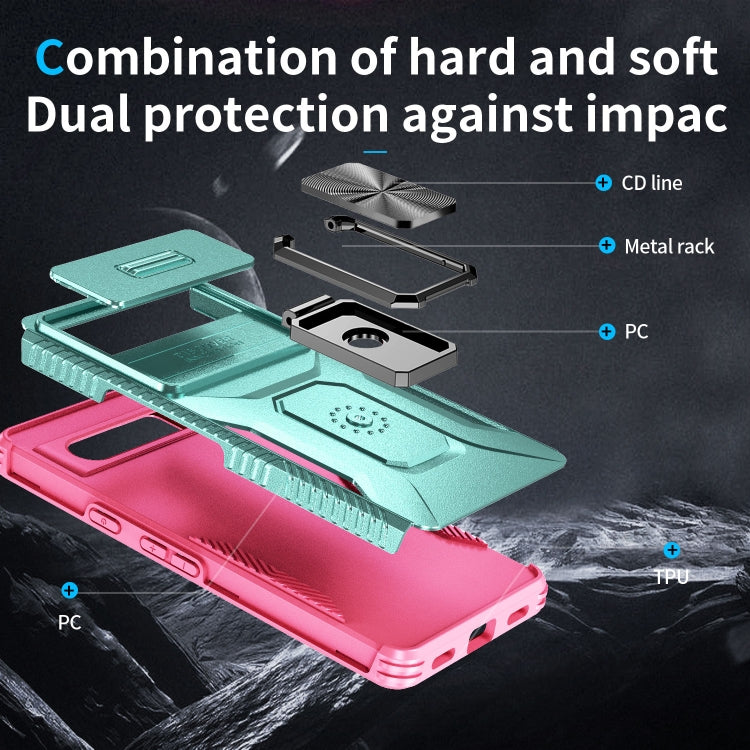For Google Pixel 7a Sliding Camshield Holder Phone Case