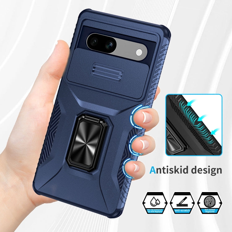 For Google Pixel 7a Sliding Camshield Holder Phone Case
