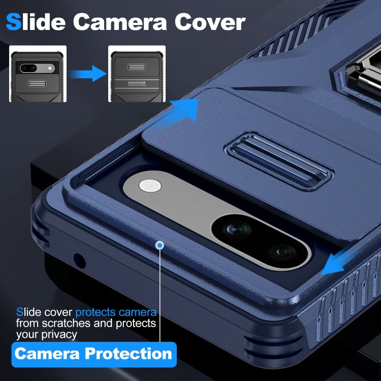 For Google Pixel 7a Sliding Camshield Holder Phone Case