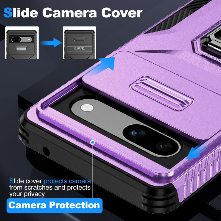 For Google Pixel 7a Sliding Camshield Holder Phone Case