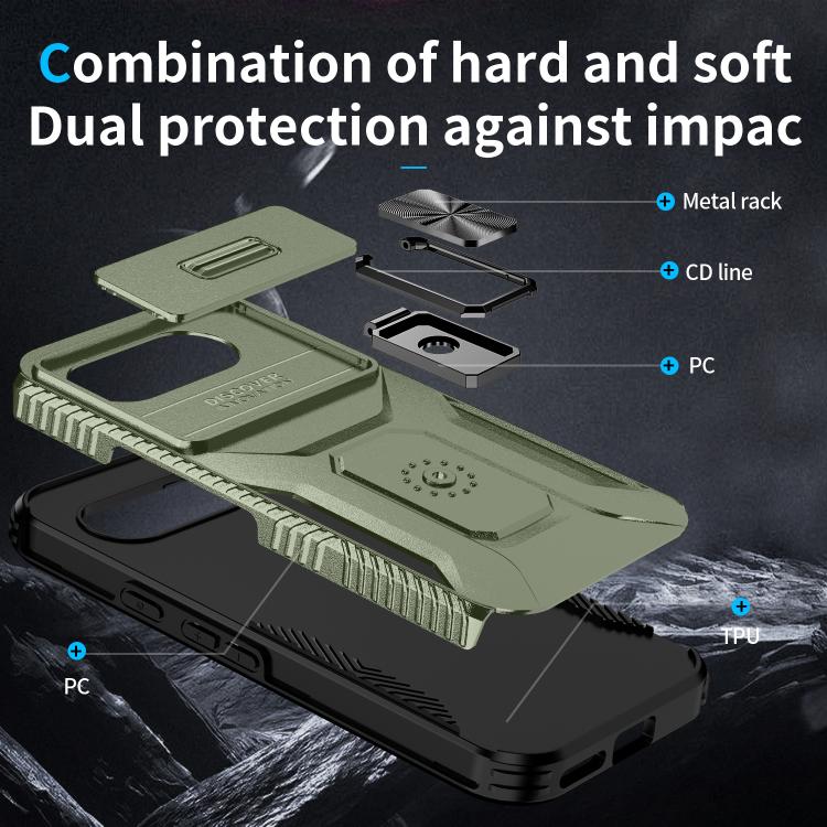 For Google Pixel 9a Sliding Camshield Holder Phone Case