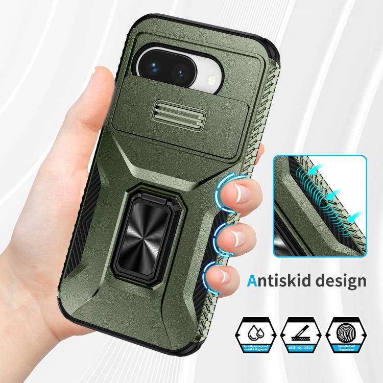 For Google Pixel 9a Sliding Camshield Holder Phone Case