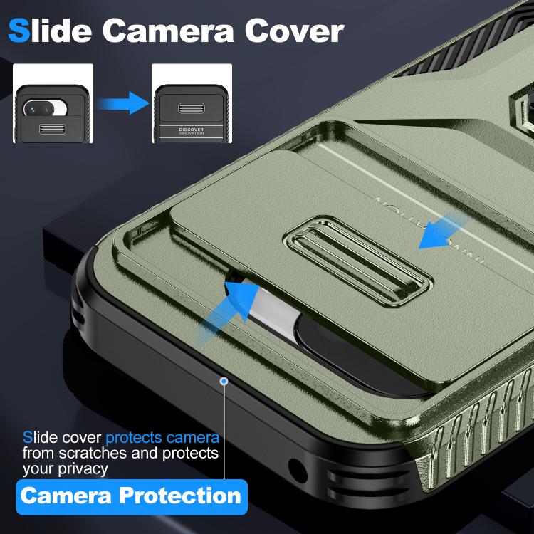 For Google Pixel 9a Sliding Camshield Holder Phone Case