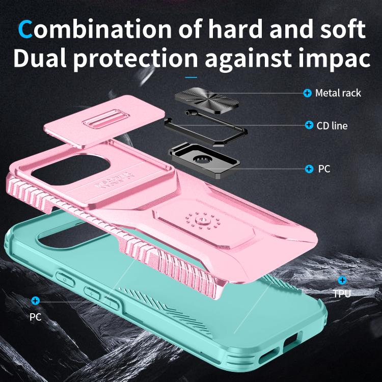 For Google Pixel 9a Sliding Camshield Holder Phone Case