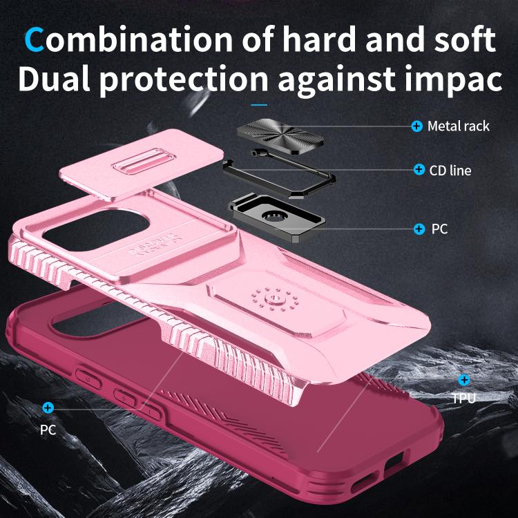 For Google Pixel 9a Sliding Camshield Holder Phone Case