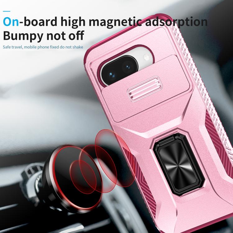 For Google Pixel 9a Sliding Camshield Holder Phone Case