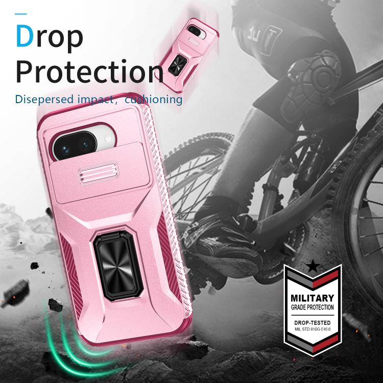 For Google Pixel 9a Sliding Camshield Holder Phone Case