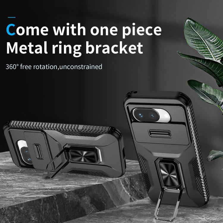 For Google Pixel 9a Sliding Camshield Holder Phone Case