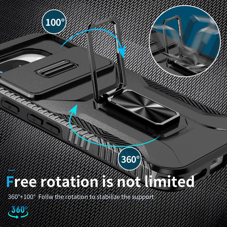 For Google Pixel 9a Sliding Camshield Holder Phone Case